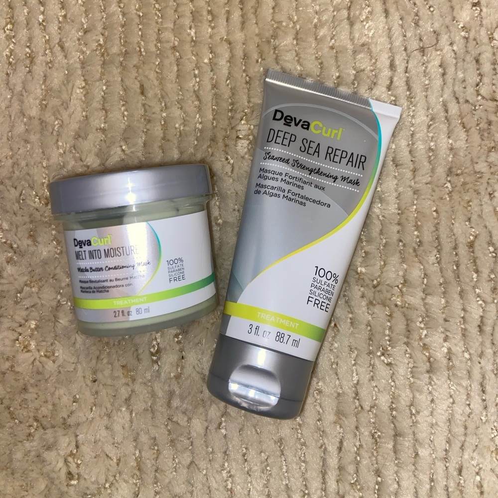 Deva curl moisture and strengthen masks